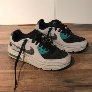 Nike men’s grey hyper turquoise 717174-033 Sneakers low-top used